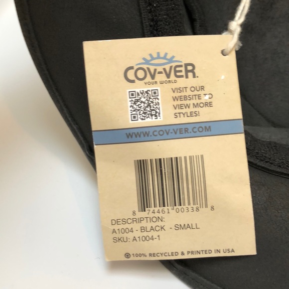 Will Conner Cov-ver Blk Leather Cowboy Hat Black - Picture 5 of 8